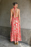 Vestido Aminne Orange Gold