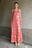 Vestido Aminne Orange Gold