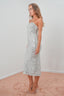 Vestido Agnes Cream Silver