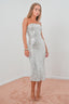 Vestido Agnes Cream Silver
