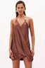 Vestido Cumin Marrom