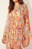 Vestido Vestido Floral Art Pink