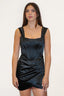 Vestido Knit Satin