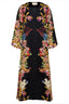 Vestido Lena Divine Birds Black