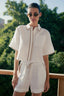 Short Mosaico Embroided