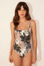 One Piece One Piece Collage Straps Green