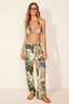 Pantalon Pantalon Palm Tree College Green