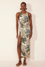 Vestido Vestido Palm Twist Green