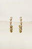 Aretes Pearls Hoop Classic