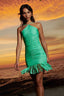 Vestido Plumaje