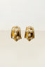 Aretes Bold Hoop White Gold