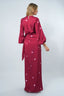 Vestido Aya Long Garnet