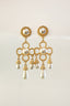 Aretes Candle Gold