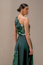 Vestido Lirio Green Black