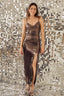 Vestido Megan Gunmetal