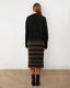 Falda Jacquard Knit Midi