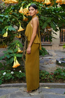 Vestido Millie Ochre