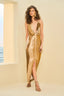 Vestido Desert Paths Gold