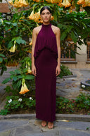 Vestido Millie Plum