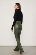 Pantalon Basic Leather Olive