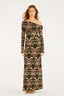 Vestido Midi Tucano Real Multi