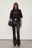 Pantalon Basic Leather Preto