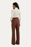 Pantalon Alfaiataria Clemence Marrom