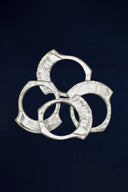 Anillo Moissanita