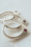 Anillo Topacio Rosa