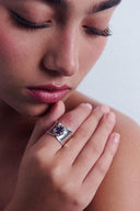 Anillo Louis Morado