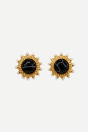 Aretes Bronze Black