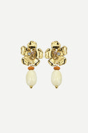 Aretes Sassa White