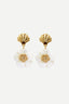 Aretes Melon White