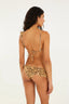 Bikini Babado Pintado Beige