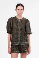 Blusa Ballon Italian Coast Green