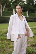 Blazer Classy White