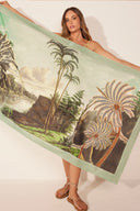 Pareo Pareo Beach Sarong Green