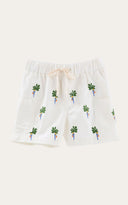 Short Niño Bordado Bananeirinha