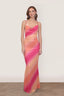 Vestido Blossom Fuchsia-Orange