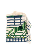 Blusa Foulard Ivory Salto