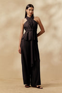 Blusa Lisa Ponta Dark Brown