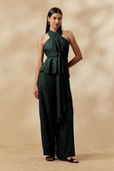Blusa Lisa Ponta Dark Green