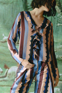 Blusa Nena Blue Lace