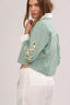 Blusa Poplin Snake Stripes