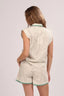Blusa Poplin Skin Flower