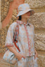 Blusa Short Sleeve Africa Light Blue