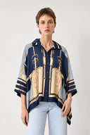Blusa Ample Lt Blue