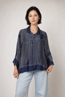 Blusa Equestre Navy