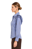 Blusa Gianna Blue Stripes