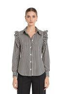 Blusa Ivy Black Stripes
